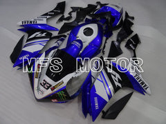 Yamaha YZF-R1 2007-2008 Injection ABS Fairing - Monster - Blue White - MFS3494 - Fairings Kit