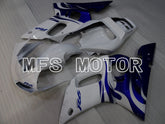 Yamaha YZF-R6 1998-2002 Injection ABS Fairing - Factory Style - Blue White - MFS3517 - Fairings Kit