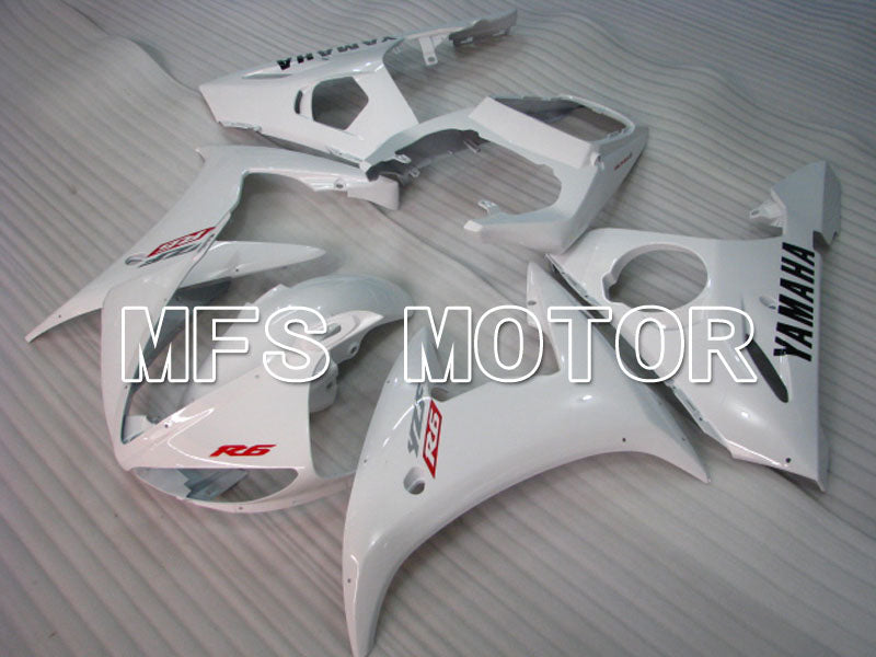 Yamaha YZF-R6 2003-2004 Injection ABS Fairing - Factory Style - White - MFS3575 - Fairings Kit
