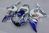 Yamaha YZF-R6 2003-2004 Injection ABS Fairing - FIAT - Blue White - MFS3655 - Fairings Kit