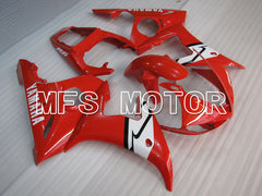 Yamaha YZF-R6 2005 Injection ABS Fairing - Factory Style - Red White - MFS3704 - Fairings Kit