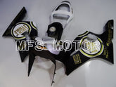 Kawasaki NINJA ZX6R 2003-2004 Injection ABS Fairing - Lucky Strike - Black White - MFS3732 - Fairings Kit