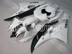 Yamaha YZF-R6 2006-2007 Injection ABS Fairing - Factory Style - White Black Matte - MFS3756 - Fairings Kit