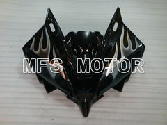Yamaha YZF-R6 2006-2007 Injection ABS Fairing - Flame - White Black - MFS3767 - Fairings Kit