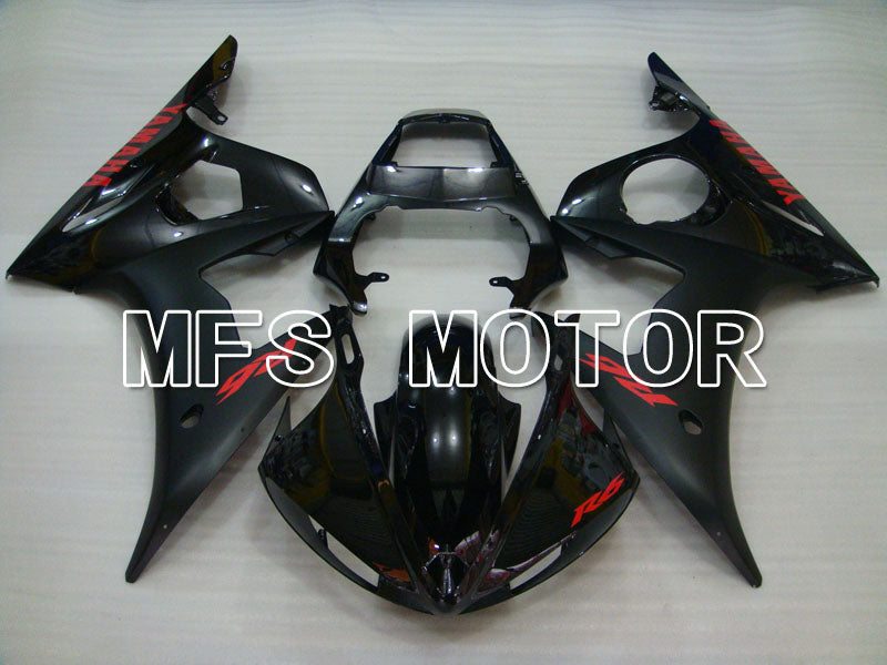 Yamaha YZF-R6 2005 Injection ABS Fairing - Factory Style - Black Matte - MFS3784 - Fairings Kit