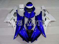 Yamaha YZF-R6 2006-2007 Injection ABS Fairing - Factory Style - Blue White - MFS3826 - Fairings Kit