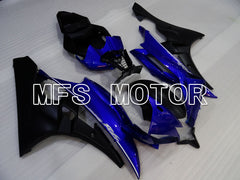 Yamaha YZF-R6 2006-2007 Injection ABS Fairing - Factory Style - Blue Black Matte - MFS3851 - Fairings Kit