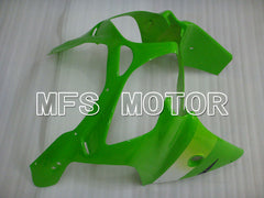 Kawasaki NINJA ZX9R 2000-2001 ABS Fairing - Factory Style - Black Green - MFS3861 - Fairings Kit