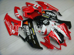 Yamaha YZF-R6 2006-2007 Injection ABS Fairing - Santander - Red Black - MFS3881 - Fairings Kit