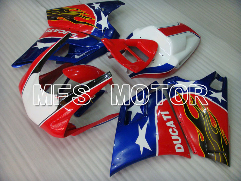 Ducati 748 / 998 / 996 1994-2002 Injection ABS Fairing - Others - Blue Red - MFS3905 - Fairings Kit