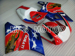 Ducati 748 / 998 / 996 1994-2002 Injection ABS Fairing - Others - Blue Red - MFS3905 - Fairings Kit