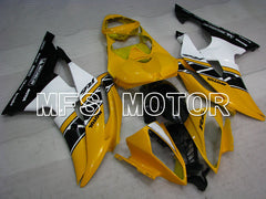 Yamaha YZF-R6 2008-2016 Injection ABS Fairing - Factory Style - White Yellow - MFS3964 - Fairings Kit