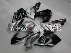 Kawasaki NINJA ZX10R 2004-2005 Injection ABS Fairing - Monster - Black Silver - MFS3974 - Fairings Kit