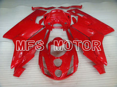 Ducati 749 / 999 2003-2004 Injection ABS Fairing - Factory Style - Red - MFS4007 - Fairings Kit