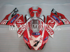 Ducati 1199 2011-2014 Injection ABS Fairing - FIAMM - Red White - MFS4066 - Fairings Kit