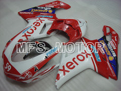 Ducati 848 / 1098 / 1198 2007-2011 Injection ABS Fairing - Xerox - Red White - MFS4092 - Fairings Kit