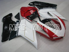 Ducati 848 / 1098 / 1198 2007-2011 Injection ABS Fairing - Factory Style - Red White - MFS4134 - Fairings Kit