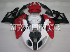 BMW S1000RR 2009-2014 Injection ABS Fairing - Factory Style - Black White Red - MFS4158 - Fairings Kit