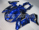 Kawasaki NINJA ZX14R 2006-2011 Injection ABS Fairing - Flame - Black Blue - MFS4164 - Fairings Kit