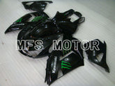 Kawasaki NINJA ZX14R 2006-2011 Injection ABS Fairing - Monster - Black - MFS4169 - Fairings Kit
