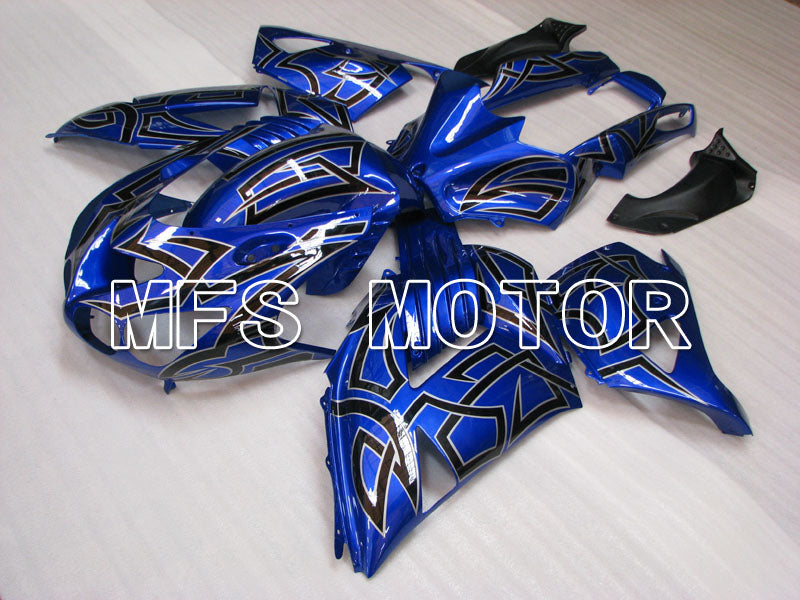 Kawasaki NINJA ZX14R 2006-2011 Injection ABS Fairing - Others - Black Blue - MFS4176 - Fairings Kit