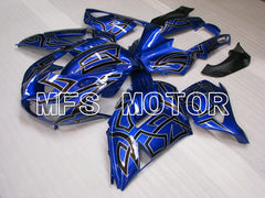 Kawasaki NINJA ZX14R 2006-2011 Injection ABS Fairing - Others - Black Blue - MFS4176 - Fairings Kit