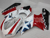 Ducati 848 / 1098 / 1198 2007-2011 Injection ABS Fairing - Others - Red White - MFS4178 - Fairings Kit