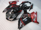 Kawasaki NINJA ZX14R 2006-2011 Injection ABS Fairing - Factory Style - Black Red wine color - MFS4181 - Fairings Kit