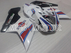 Ducati 848 / 1098 / 1198 2007-2011 Injection ABS Fairing - MARTINI - Black White - MFS4184 - Fairings Kit
