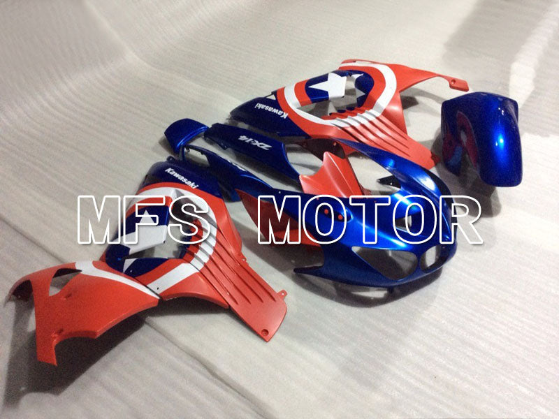 Kawasaki NINJA ZX14R 2006-2011 Injection ABS Fairing - Others - Blue Red - MFS4185 - Fairings Kit