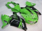 Kawasaki NINJA ZX14R 2006-2011 Injection ABS Fairing - Factory Style - Black Green - MFS4189 - Fairings Kit