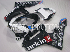 Triumph Daytona 675 2006-2008 Injection ABS Fairing - parkingo - Black White - MFS4199 - Fairings Kit