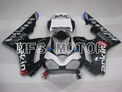 Triumph Daytona 675 2006-2008 Injection ABS Fairing - parkingo - Black White - MFS4199 - Fairings Kit