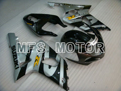 Suzuki GSXR1000 2000-2002 Injection ABS Fairing - Factory Style - Black Silver - MFS4290 - Fairings Kit