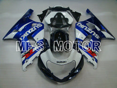 Suzuki GSXR1000 2000-2002 Injection ABS Fairing - Factory Style - Blue White - MFS4309 - Fairings Kit