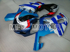 Suzuki GSXR750 2000-2003 Injection ABS Fairing - Factory Style - White Blue - MFS7056 - Fairings Kit