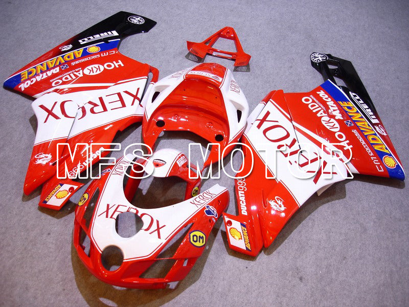 Ducati 749 / 999 2003-2004 Injection ABS Fairing - Xerox - Red White - MFS4661 - Fairings Kit