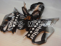 Honda CBR600 F4i 2001-2003 Injection ABS Fairing - SevenStars - Black Silver - MFS4749 - Fairings Kit