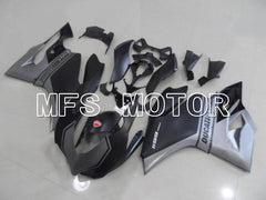Ducati 1199 2011-2014 Injection ABS Fairing - Factory Style - Black Gray Matte - MFS4801 - Fairings Kit