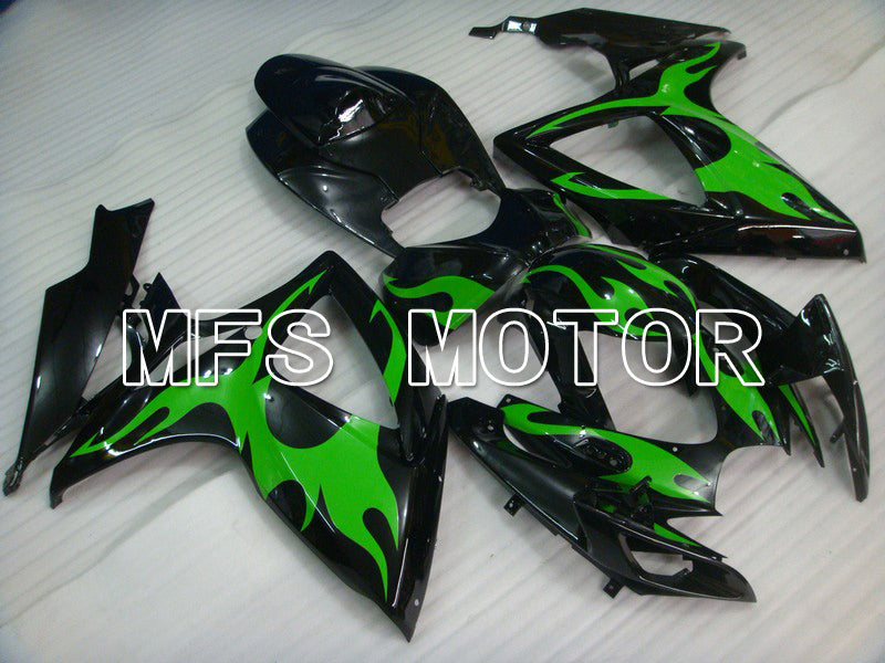Suzuki GSXR600 GSXR750 2006-2007 Injection ABS Fairing - Others - Black Green - MFS4905 - Fairings Kit