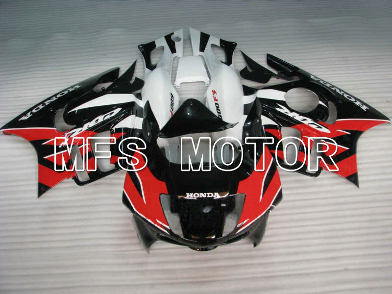 Honda CBR600 F3 1997-1998 Injection ABS Fairing - Factory Style - Black Red - MFS4960 - Fairings Kit