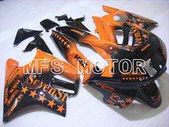 Honda CBR600 F3 1997-1998 Injection ABS Fairing - SevenStars - Black Orange - MFS5026 - Fairings Kit