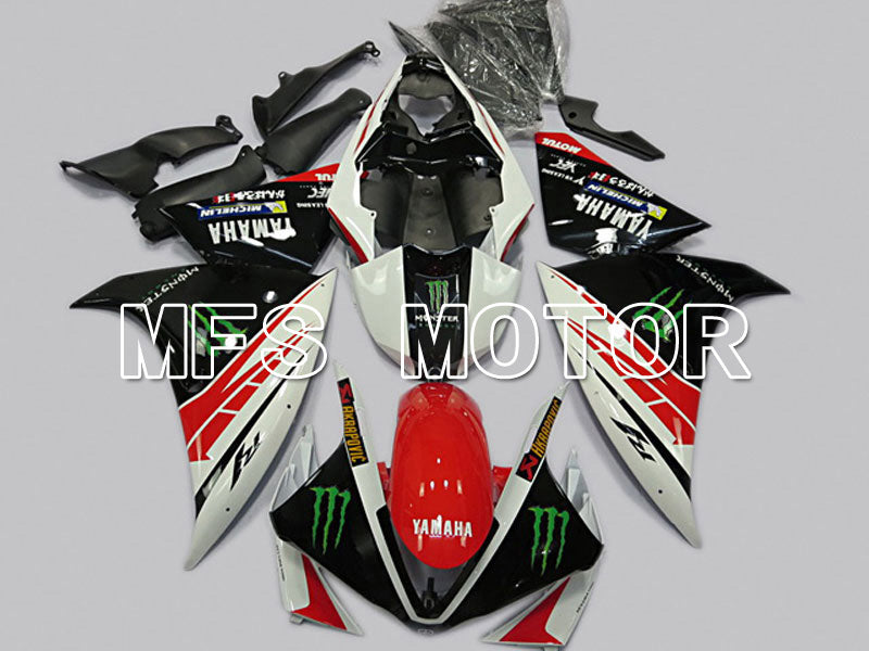 Yamaha YZF-R1 2009-2011 Injection ABS Fairing - Monster - Red White - MFS5123 - Fairings Kit