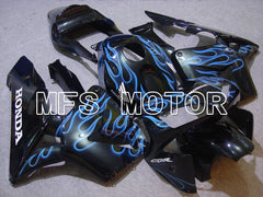 Honda CBR600RR 2003-2004 ABS Injection Fairing - Flame - Blue Black - MFS5191 - Fairings Kit