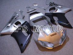 Yamaha YZF-R6 1998-2002 Injection ABS Fairing - Factory Style - Black Silver - MFS5485 - Fairings Kit