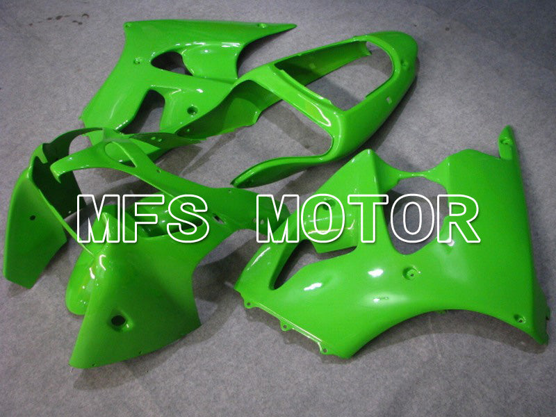 Kawasaki NINJA ZX6R 2000-2002 Injection ABS Fairing - Factory Style - Green - MFS5554 - Fairings Kit