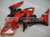 Honda CBR600RR 2007-2008 Injection ABS Fairing - Factory Style - Black Red - MFS5692 - Fairings Kit