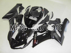 Kawasaki NINJA ZX6R 2005-2006 Injection ABS Fairing - Factory Style - Black - MFS5725 - Fairings Kit
