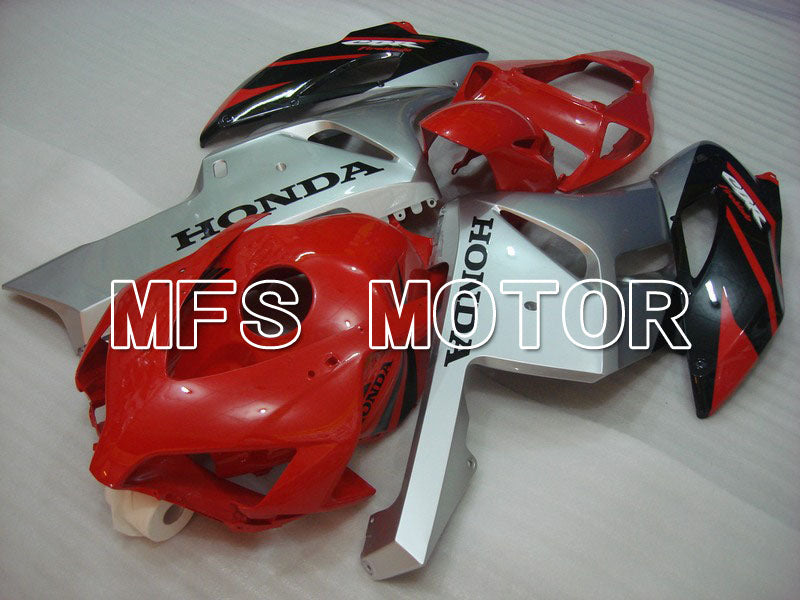 Honda CBR1000RR 2004-2005 Injection ABS Fairing - Factory Style - Red Sikver Black - MFS5848 - Fairings Kit