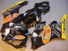 Honda CBR1000RR 2004-2005 Injection ABS Fairing - HM Plant - Black Orange - MFS5879 - Fairings Kit